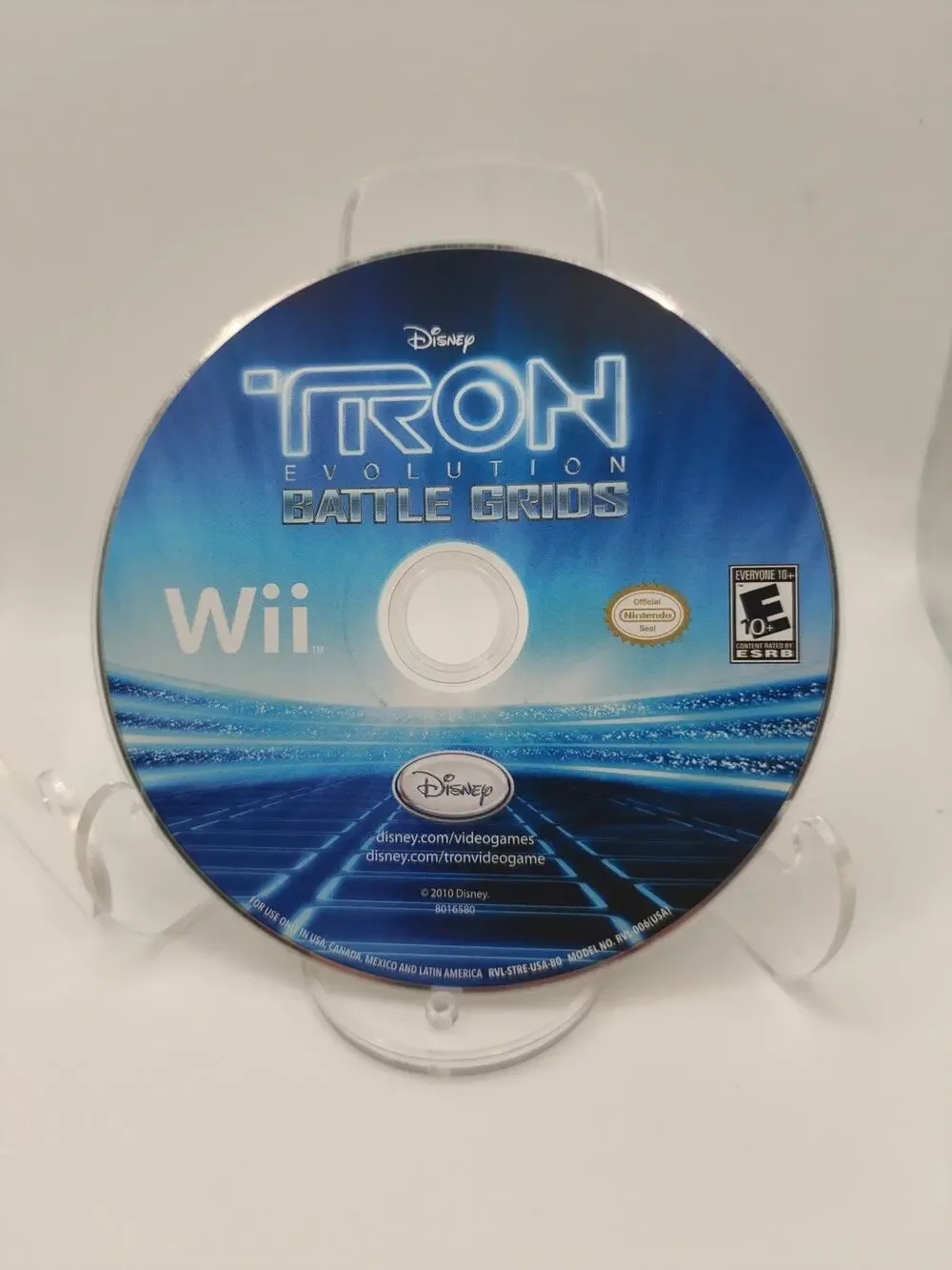 Tron Evolution Battle Grids (Nintendo Wii) Disc Tested